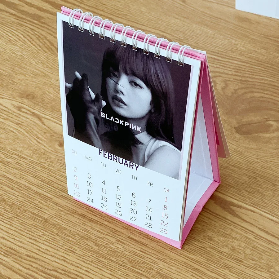 25 книг/набор Kpop BLACKPINK GOT7 дважды EXO SEVENTEEN Настольный календарь JIN SUGA JIMIN JUNG Idol Star альбом Настольный календарь