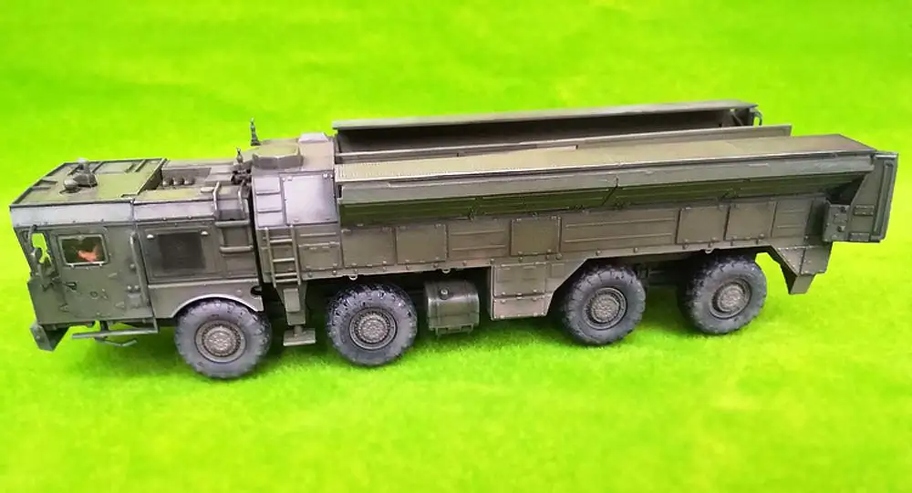 Русская ISKANDER-M ракета 1/72 Танк модель готовая нелитая Модель сбора