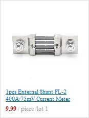 medidor de corrente shunt resistor para amperímetro