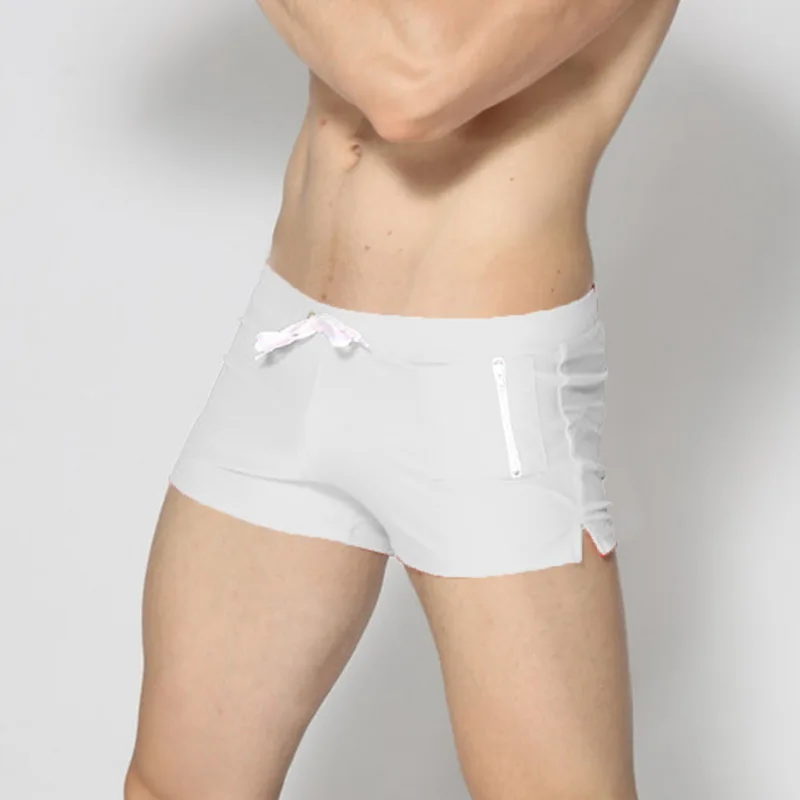 Cheap Sexy Swimwear Mens Swimsuits Swimming Trunks Sunga 2020 Hot Mens Swim Briefs Beach Shorts  Sunga Swim Suits Gay Shorts