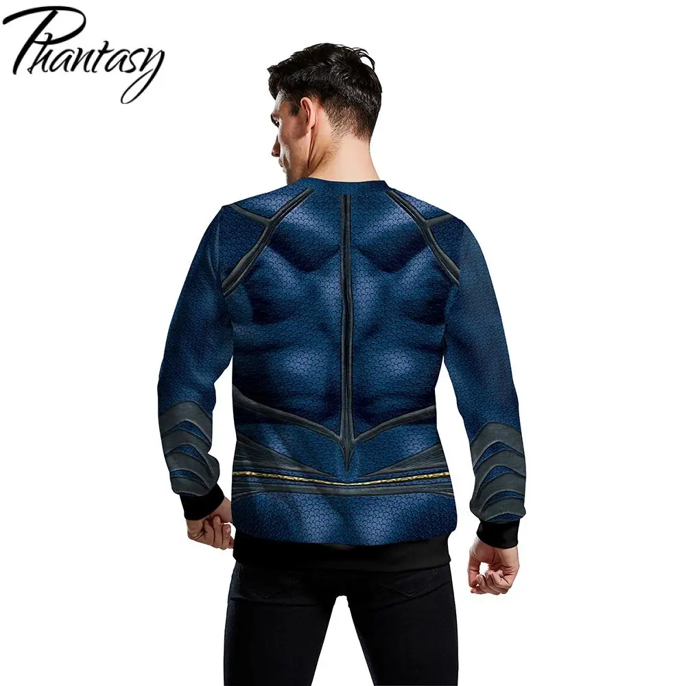 Phantasy новые Marvel толстовки с суперменом толстовки супер герой Забавный костюм Аниме толстовки