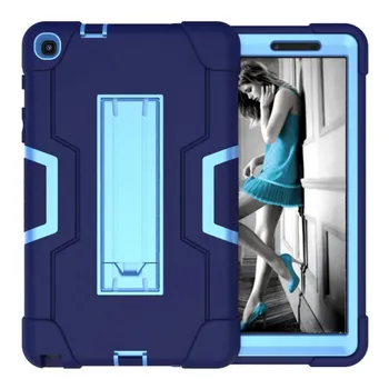 

Case For Samsung Galaxy Tab A 8.0 2019 SM P200 P205 New Armor Anti knock Shockproof Hybrid Tablet Protective Case + Film + Pen