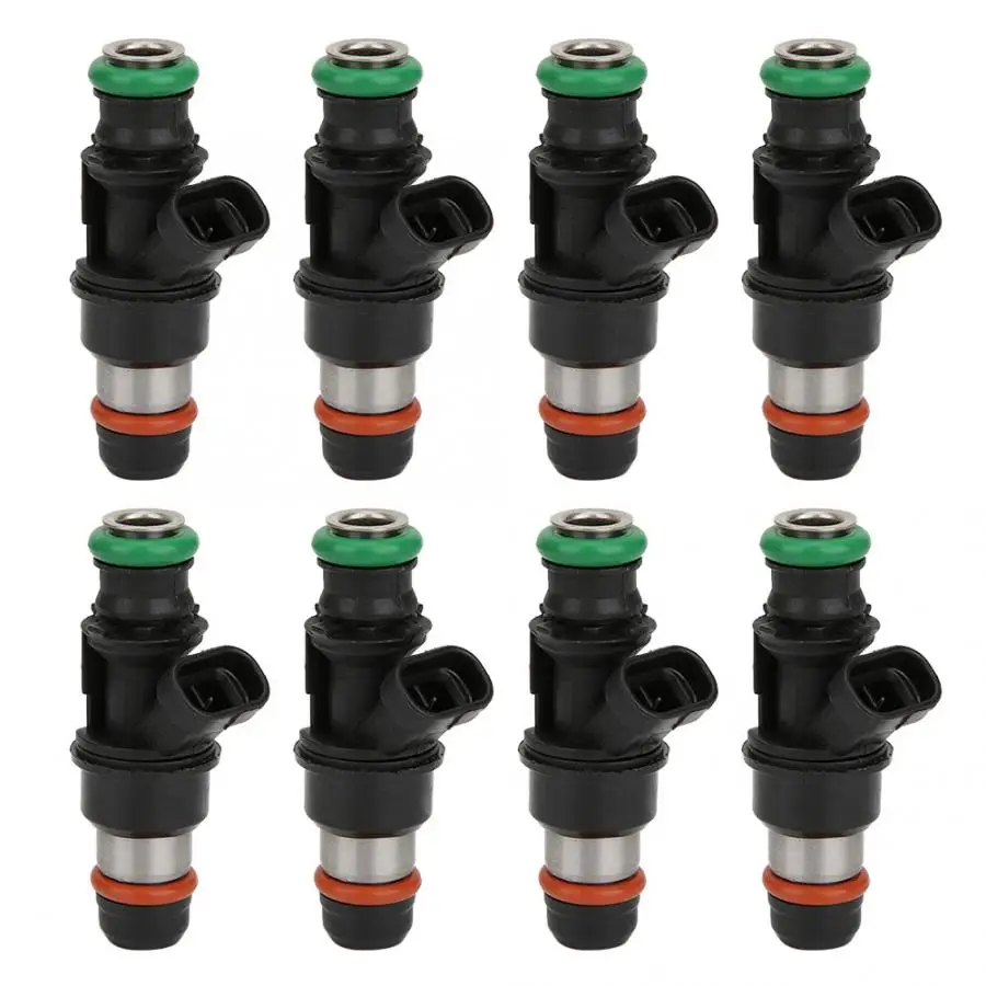 8pcs Car Fuel Injectors Kit 25348180 Fit For Chevrolet Silverado 2500