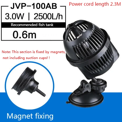Sunsun Wave Maker Wavemaker водяной насос для аквариума аквариум аквариумный насос подводный для аквариума Пруд насос волна для аквариума - Цвет: JVP-100magnet fixing