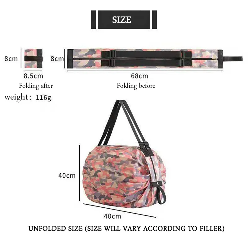 Многоразовая складная сумка для покупок большие размеры сумки продуктов