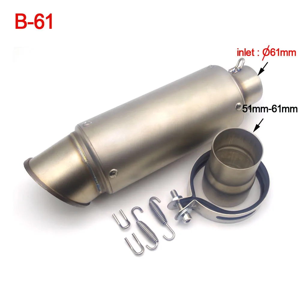 motorcycle exhaust muffler pipe  15  B-61  2