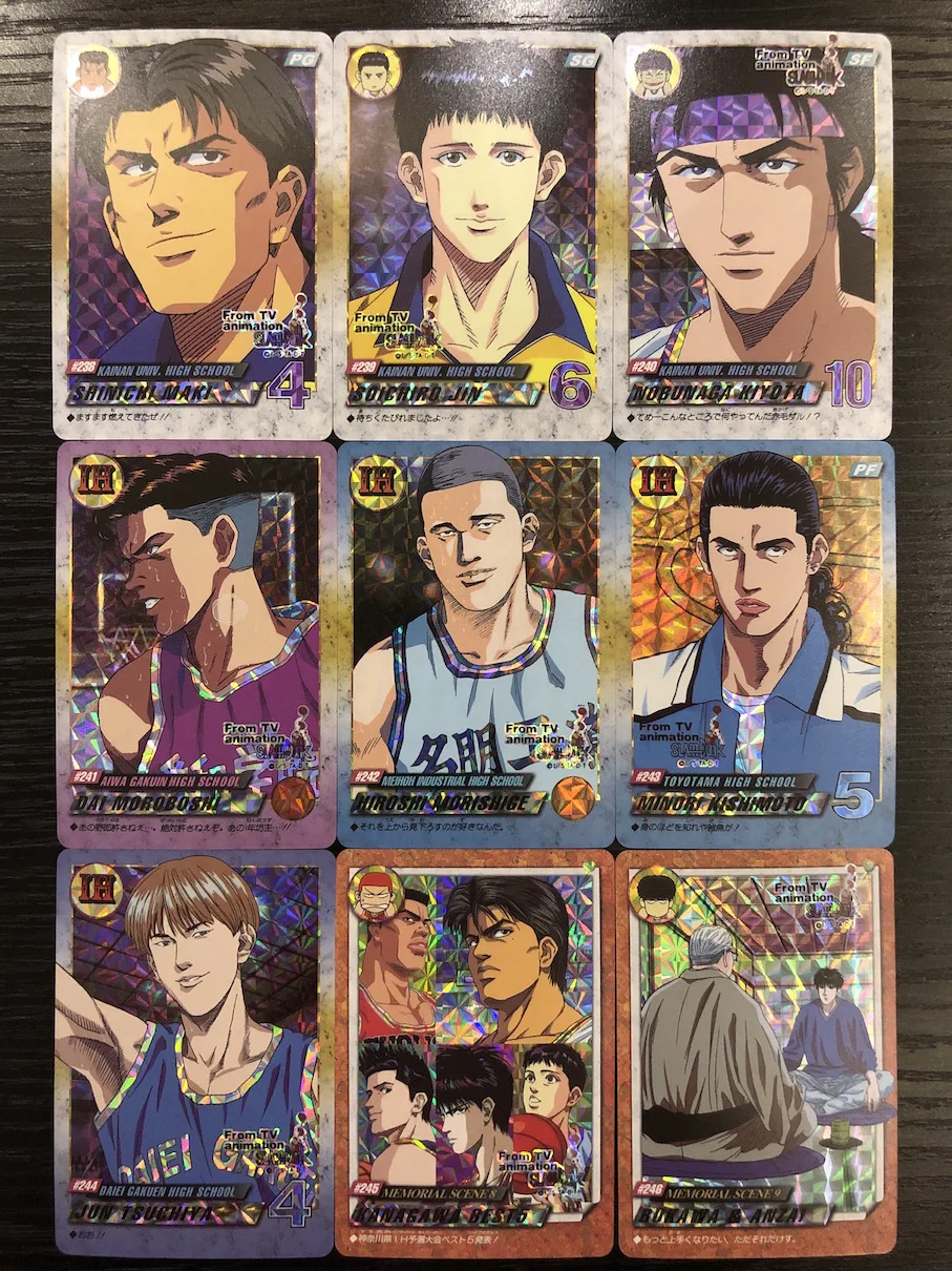 42 шт./компл. Slam Dunk Sixth bomb Игрушки Хобби Коллекционные игрушки коллекция аниме-открытки