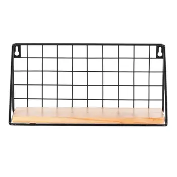 

Home Storage Rack Decorations Shelf Triangle Length 30cm Large Wall-Mounted Storage Black Organizer Flower Pot Decoration Racks