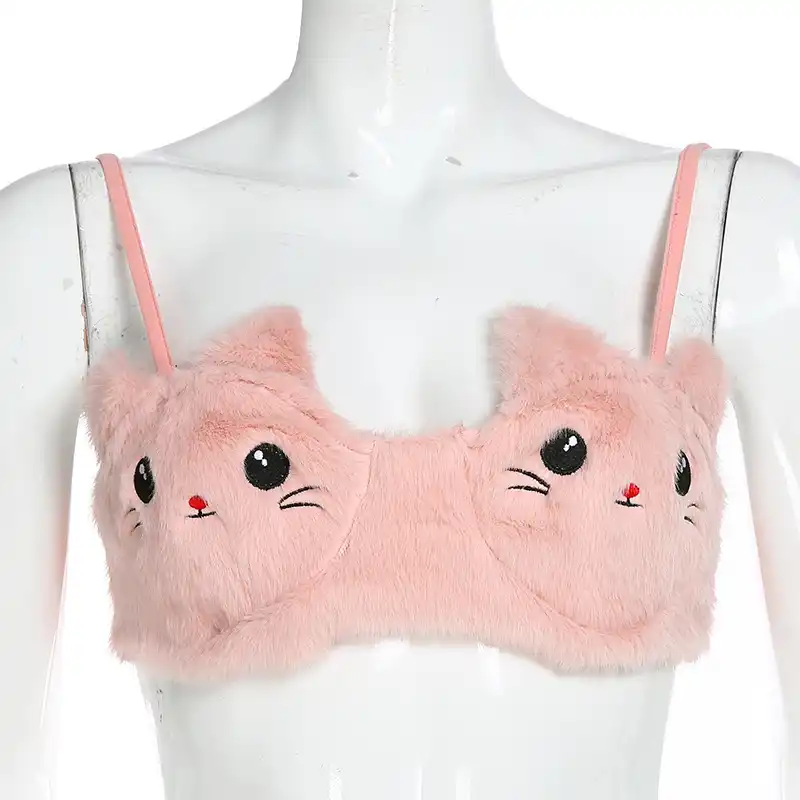 fluffy bralette