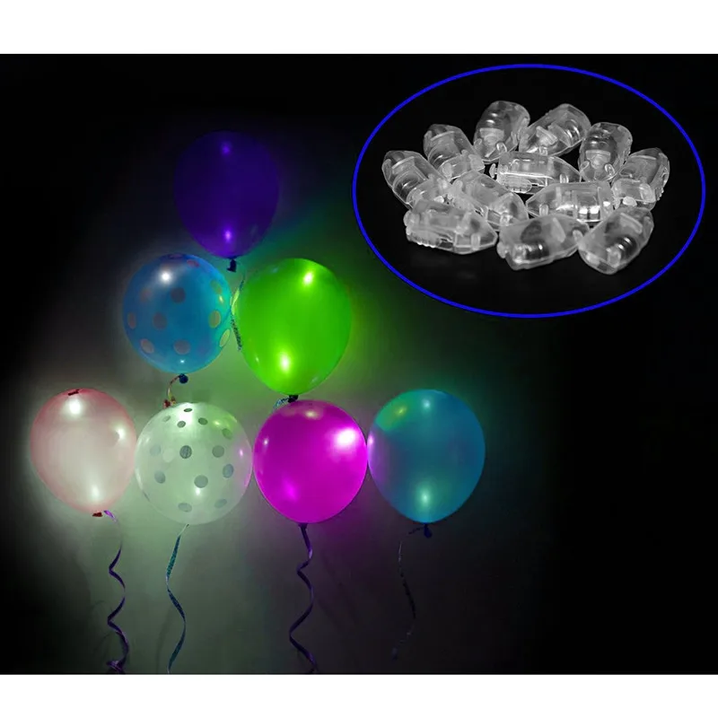 10Pcs Useful Universal LED Balloon Light Lamp for Paper Lantern Wedding