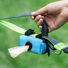 

Protable Dog Poop Biodegradable Bag Dispenser Pouch Garbage Bags Organizer Pet Puppy Cat Pick Up Poop Holder Bag