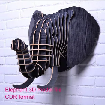 

3D model CNC laser cutting file format file vector design drawing