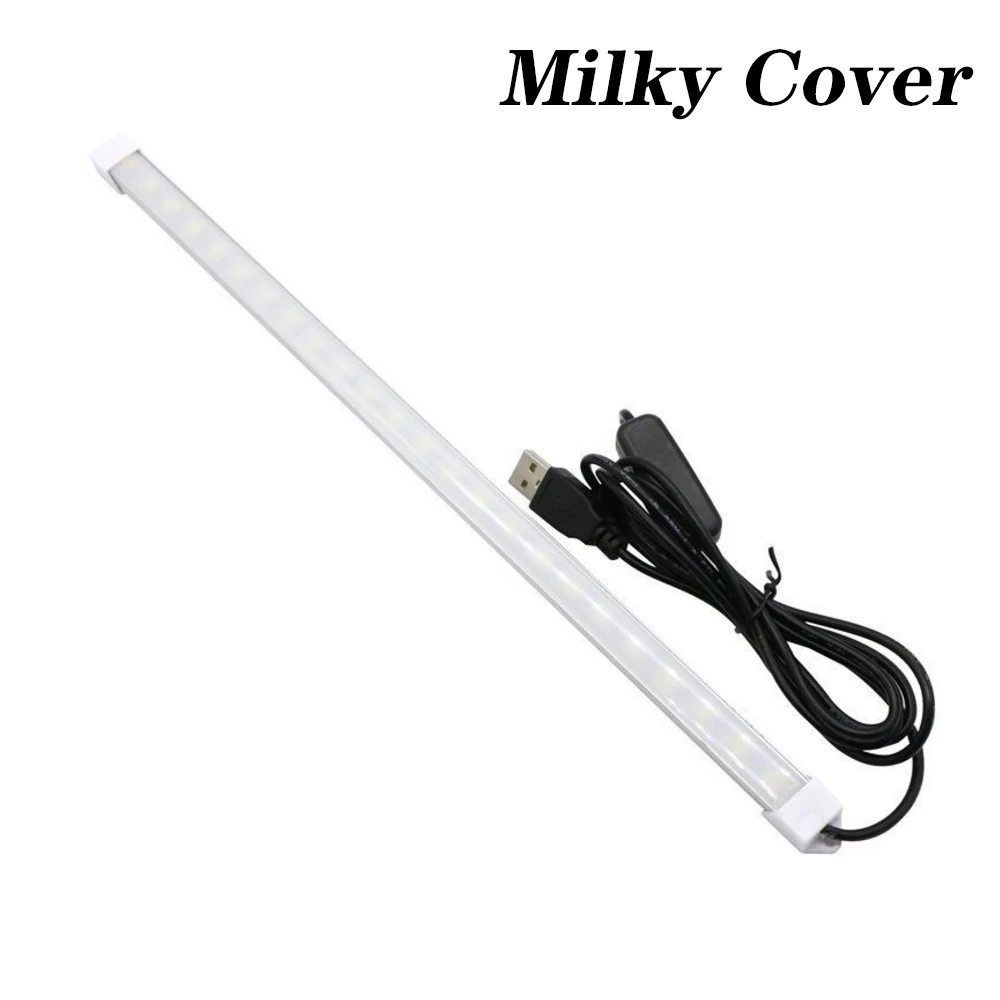 thumbnail image 1 of Barra de luz LED rígida SMD 5630 de 10 cm, 20 cm, 35 cm, 40 cm, 50 cm, 5 V, con interruptor de encendido y apagado, para armario de cocina, 1 of 5