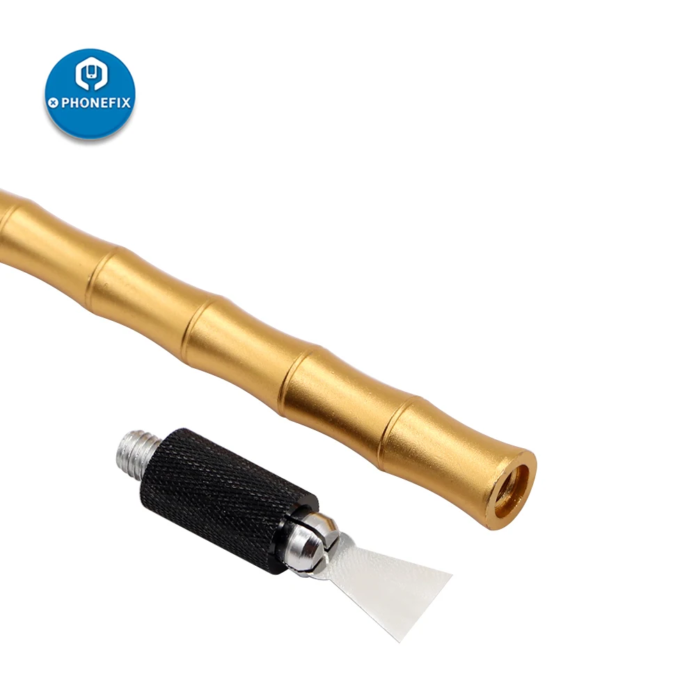 PHONEFIX 27 в 1 комплект инструментов для компьютера для процессора NAND IC чип клей инструмент для удаления BGA ремонт материнской платы с лезвием Набор для iPhone ремонт