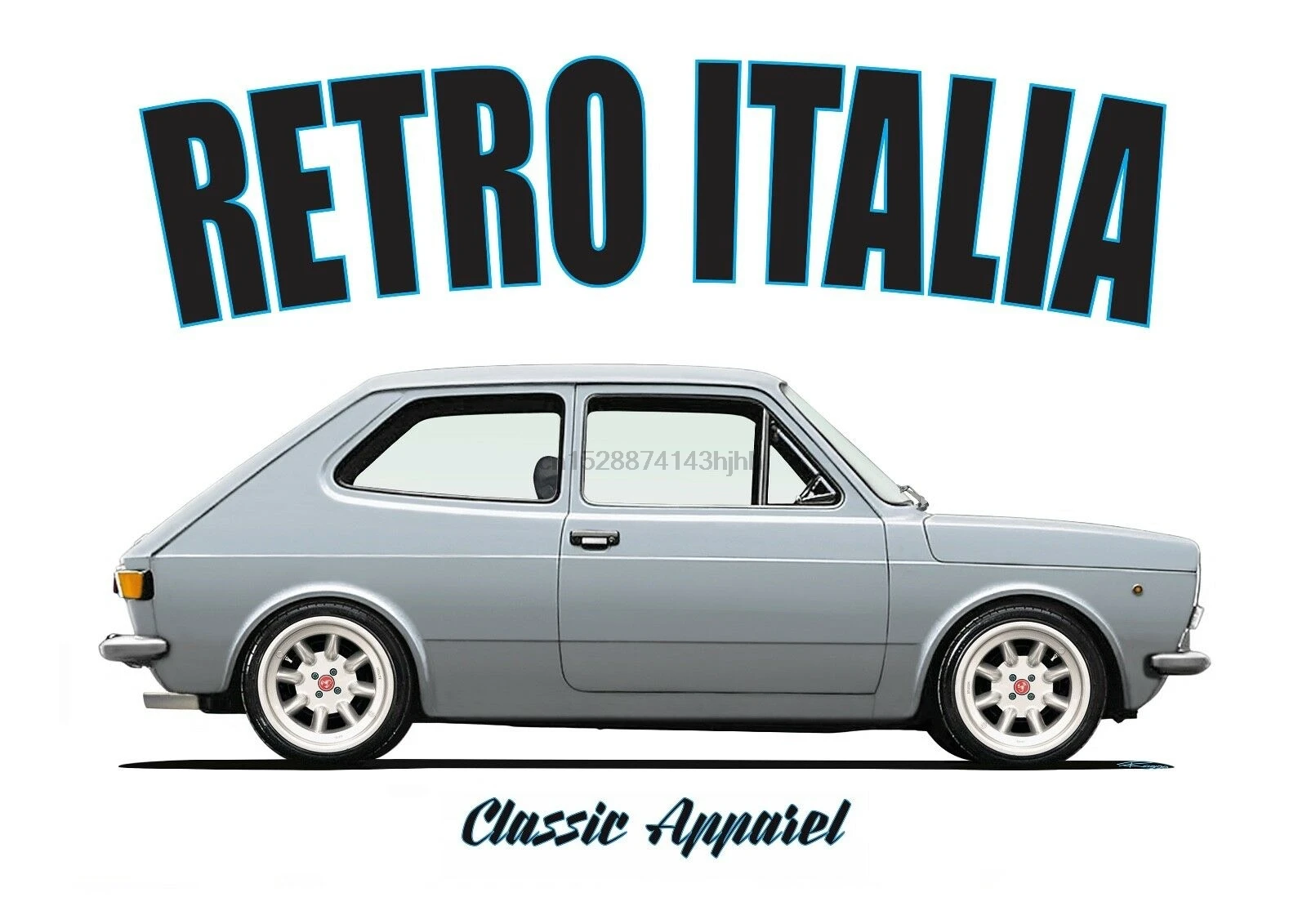 Футболка FIAT 127 SERIES 1. Ретро Италии. Классических автомобилей. ABARTH. Модифицированный|Футболки| | АлиЭкспресс