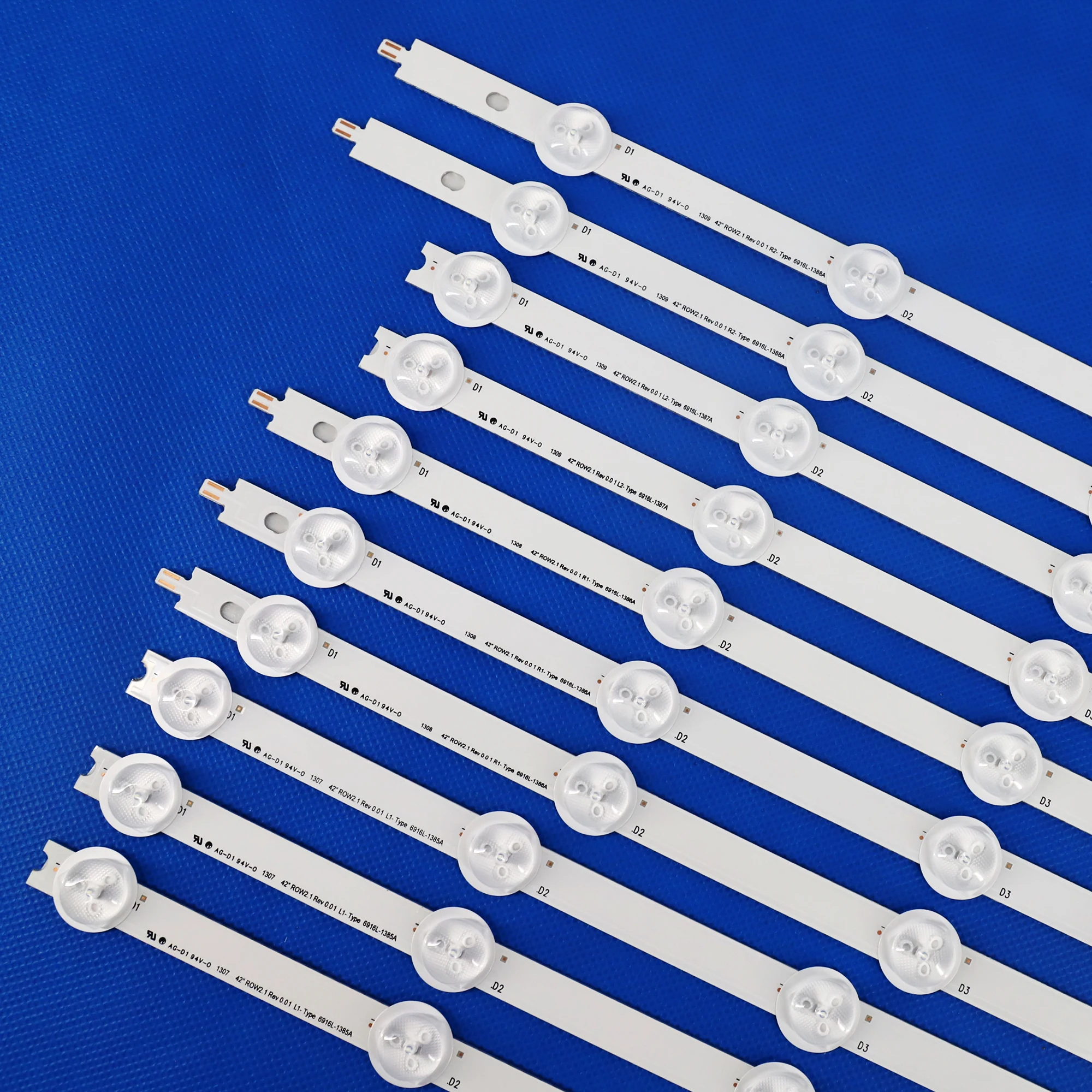 ο LED Ʈ, 42 ġ ROW2.1 REV 0.0, 6916L-1385A, 6916L-1386A, 6916L-1387A, 6916L-1388A, Ʈ 10 