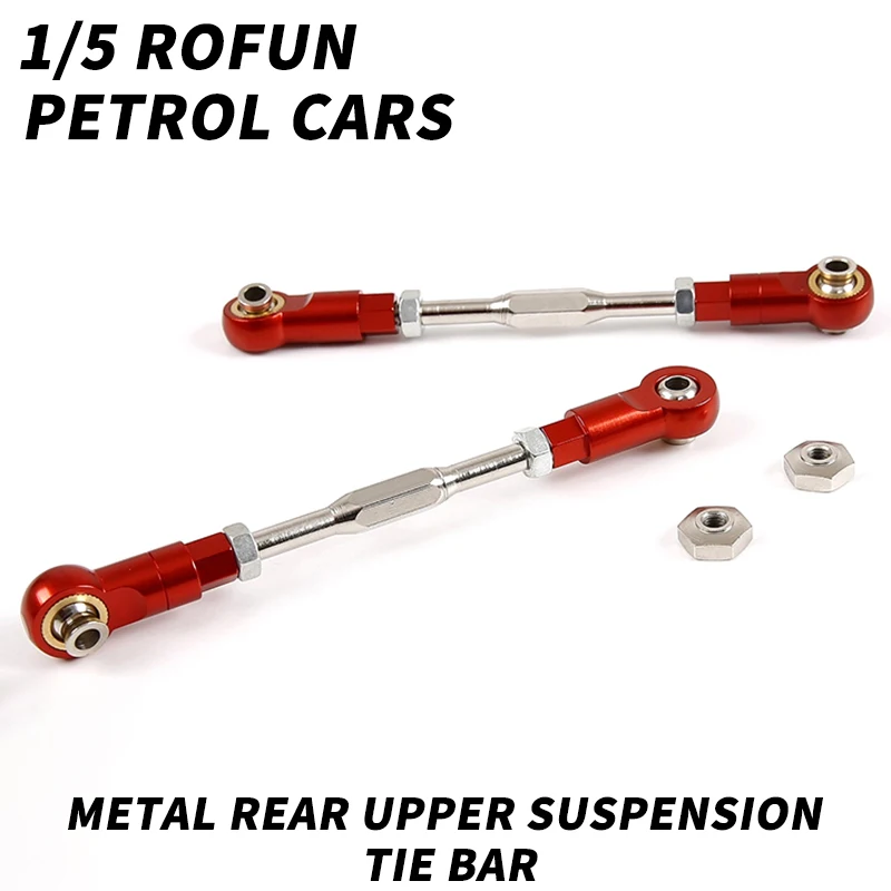 RC  Parts Rofun 1/5 LT320 Short Truck Gasoline Remote Control Car Modification Upgrade Metal Rear Suspension Tie Rod 97033