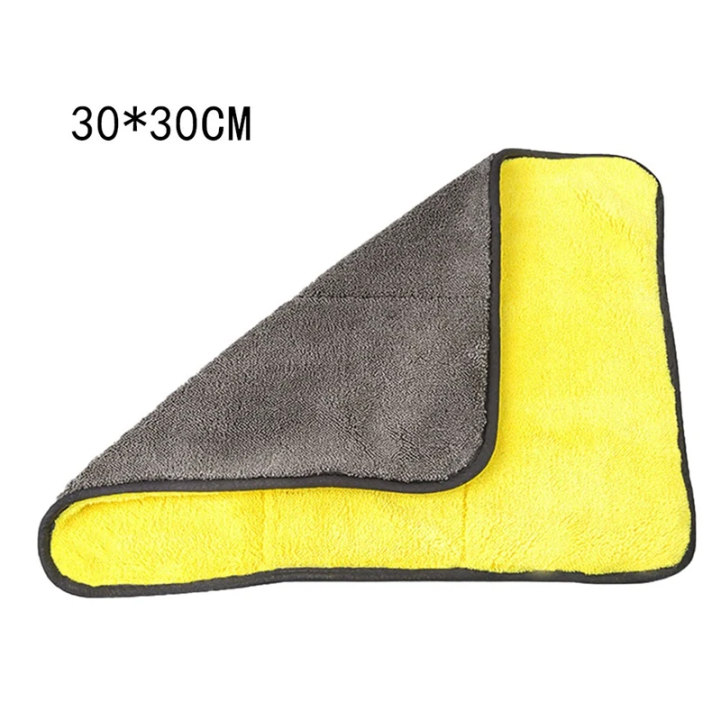 1 шт., автомобильный бочонок уход, полировка мыть Полотенца s плюшевые микрофибры чистки автомобиля стирка, сушка Полотенца сильный из толстого плюша, полиэфирное волокно салфетка для чистки автомобилей