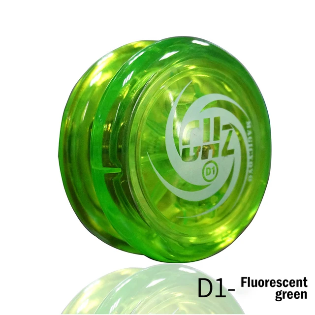 MAGIC YOYO basic type can respond to D1 2A novice beginners swing practice yo-yo classic toy for children birthday gift Fluorescent green