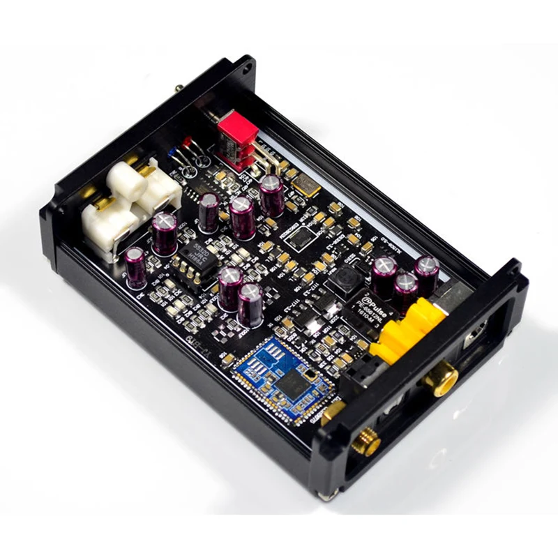 ES9038Q2M аудио декодер csr8675 Bluetooth 5,0 APTX HD приемник с JRC5532 op 12 В DC адаптер