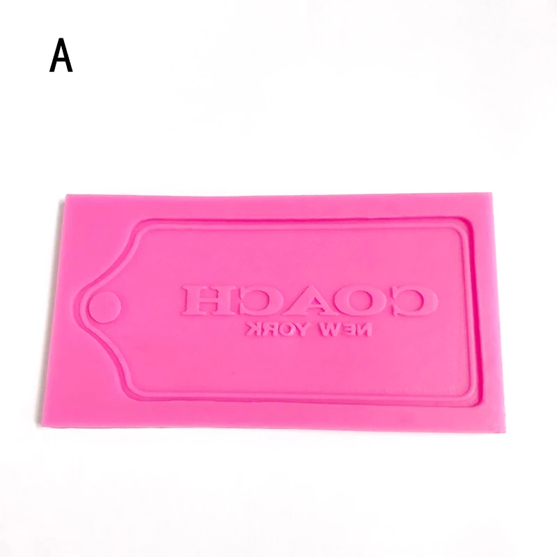 3D Brand Logo Shape Mousse Molds Silicone Cake Mold DIY Chocolate Candy Moulds Fondant Cake Decorating Tools Baking Pastry Molds