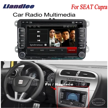 شراءLiandlee 2 الدين سيارة أندرويد لتحديد المواقع نافي الملاحة ل مقعد Cupra 2005 ~ 2010 راديو التلفزيون CD مشغل ديفيدي الصوت والفيديو ستيريو OBD2