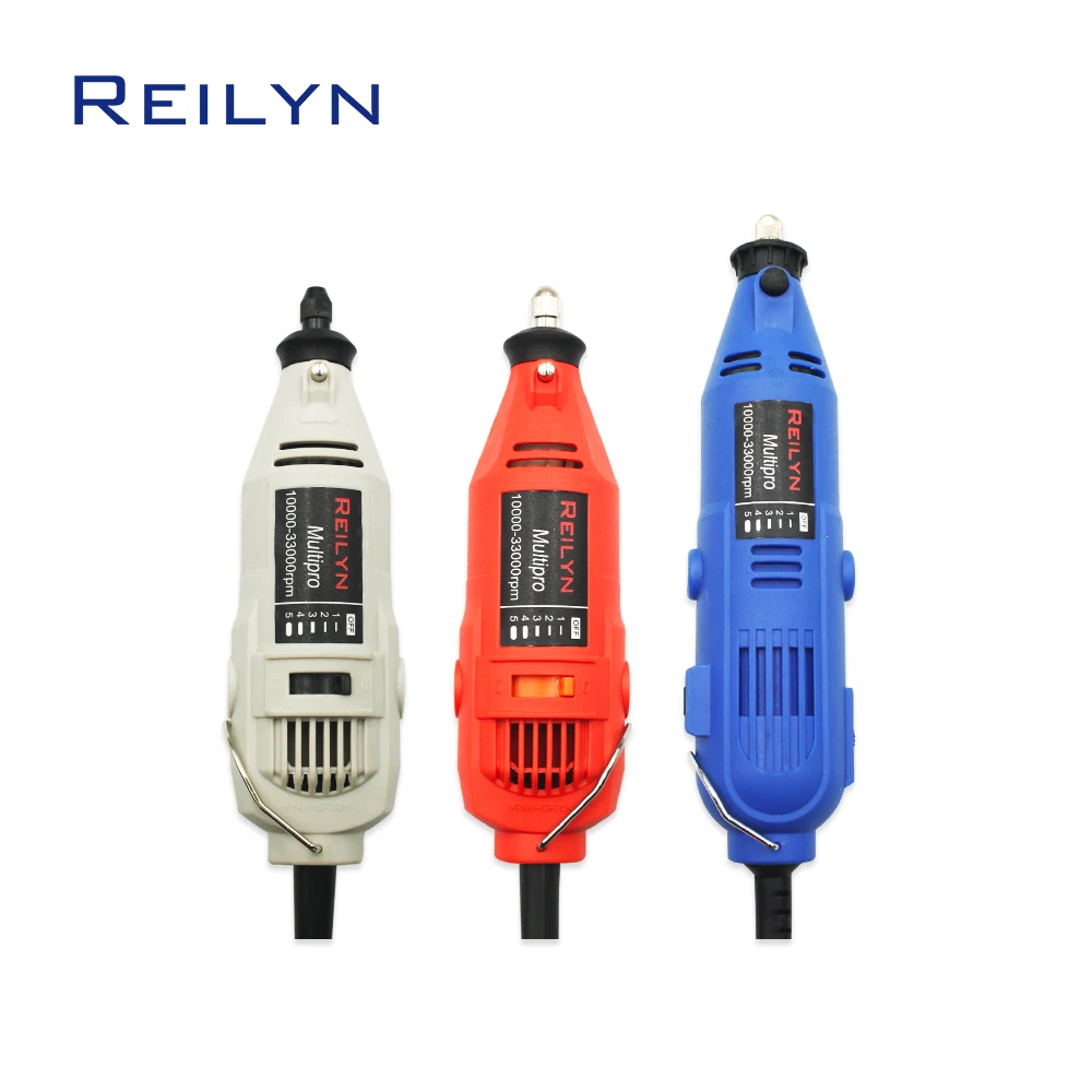 reilyn hand held grinding machine mini grinder small convenient drill mini rotary machine clamping chuck high quality durable Hand-Held Grinding Machine Mini Grinder Small Drill Mini Rotary Machine Clamping Chuck Dremel Tool