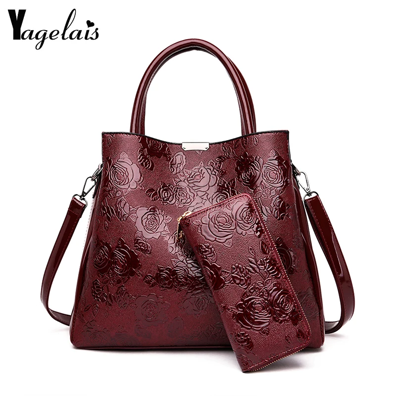 

2019 Ladies Handbag High Quality Shoulder Bag Ladies Handbag Fashion Brand PU Ladies Bag Messenger Bag With Wallet