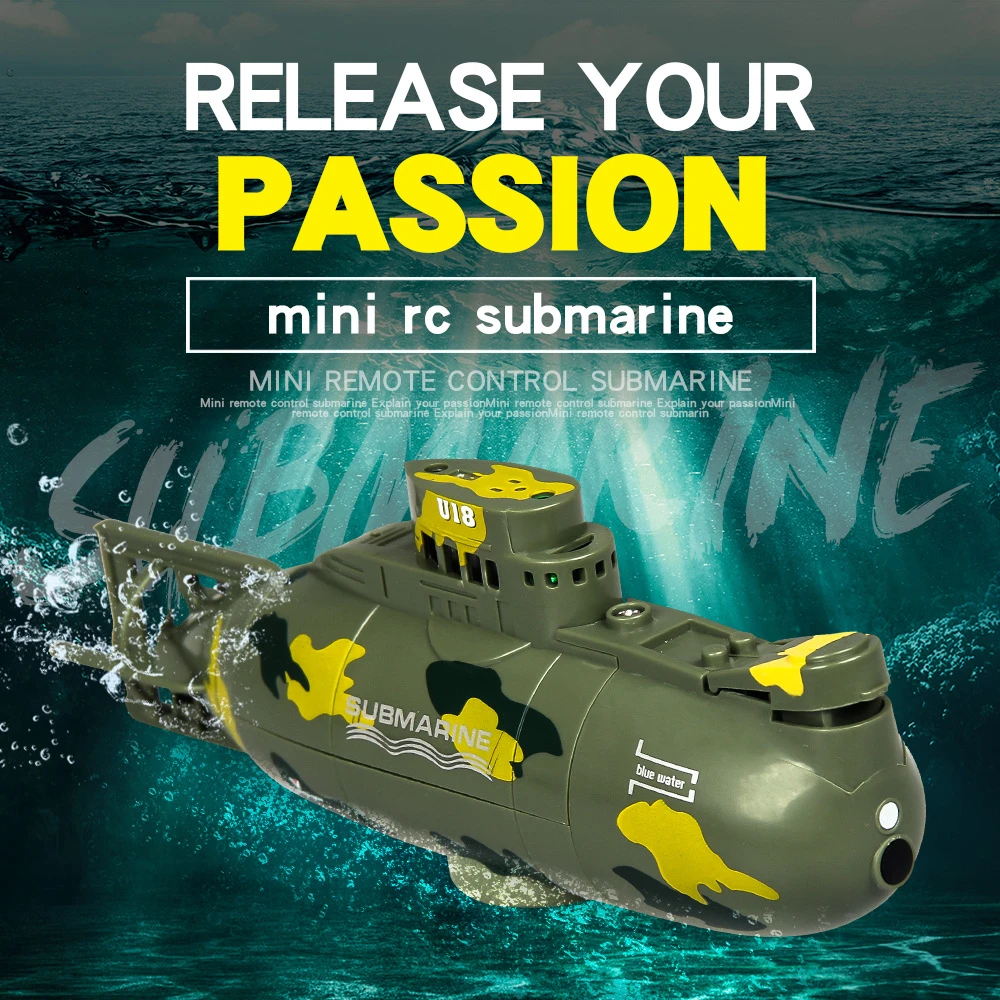 Rc Submarine 6-channel Nuclear 