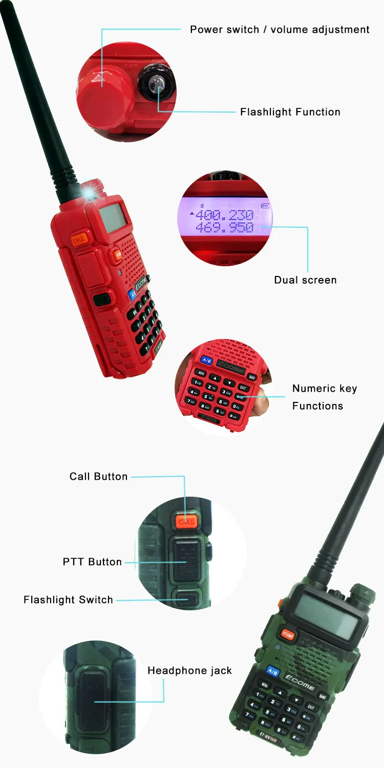 ET-UV100 walkie talkie 5