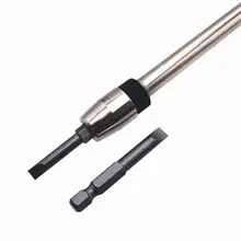 Hex Shank Quick Release Self-locking Connecting Rod Electric Drill Screwdriver Long Quick Adapter Rod Fast Drill Adapter 300mm Hex Shank Quick Release Self-locking Connecting Rod Electric Drill Screwdriver Long Quick Adapter Rod Fast Drill Adapter 300mm