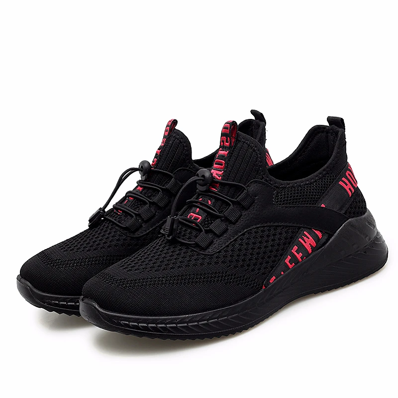 

New 2019 chaussures homme QZHSMY zapatillas air,snikers for men polyurethane bottom Flying Fabric Leisure Time Sneakers