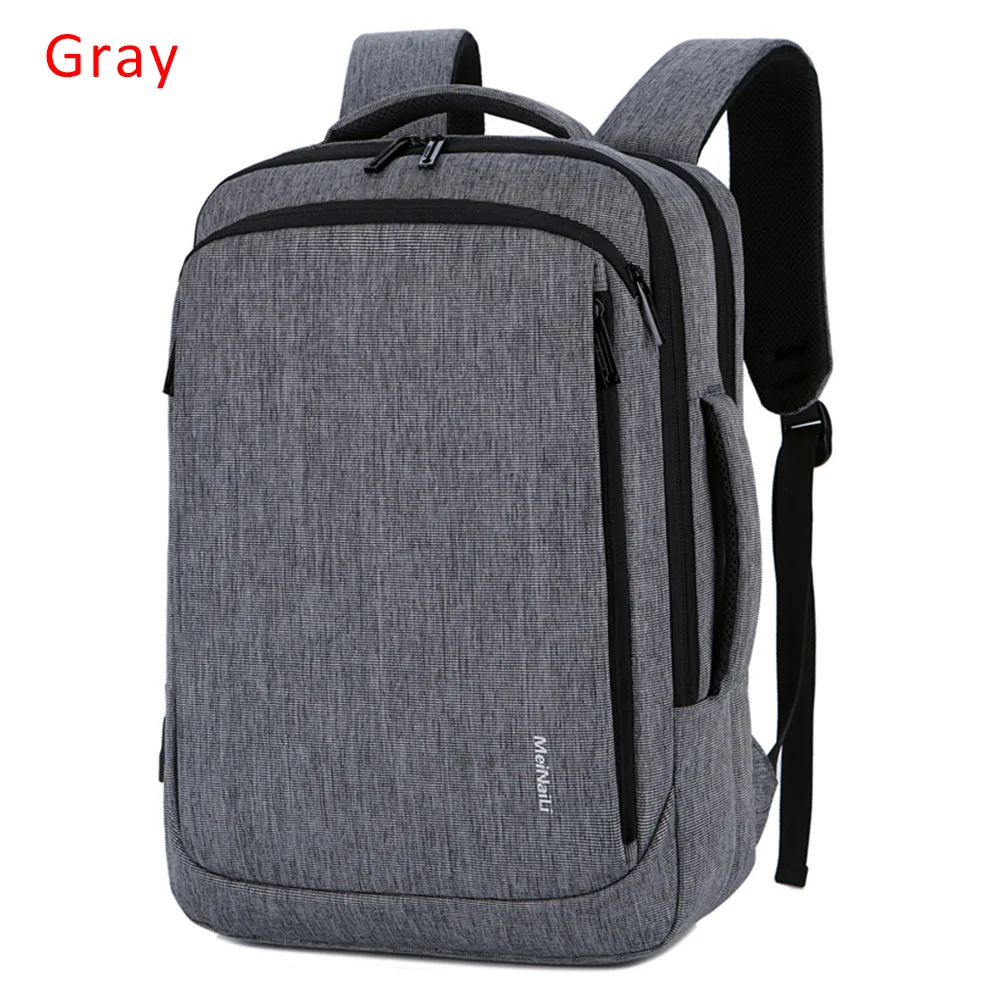 Рюкзаки для ноутбука мужские рюкзаки бизнес ноутбук Mochila водонепроницаемый рюкзак зарядка через usb сумки для путешествий - Цвет: 2