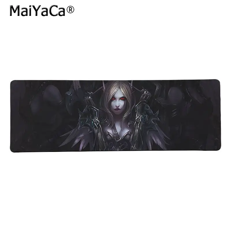 MaiYaCa высокое качество World of Warcraft Sylvanas DIY дизайн игровой с узором коврик для мыши большой коврик для мыши клавиатуры коврик