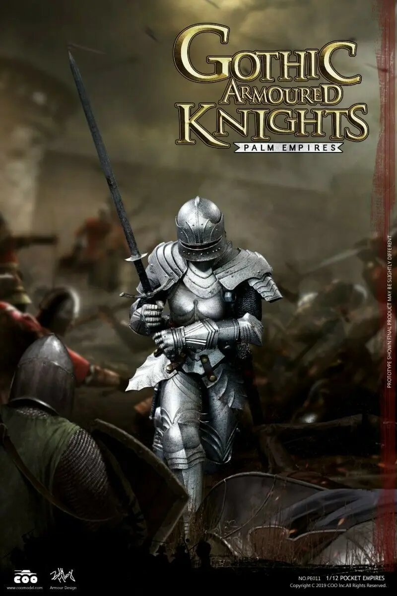 COOMODEL 1/12 PE011 Gothic Armoured Knight Palm Empires Action Figure Collection