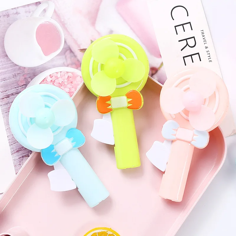 

1763 Cool Hand Pressure Fan Portable Hand-Held Manual Fan CHILDREN'S Toy Environmentally Friendly Creative Gifts Hand-cranking F