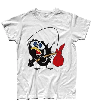 

Mens T-Shirt Calimero 2 TV Ages 70 Carousel the Hen Cesira Ava as Lava