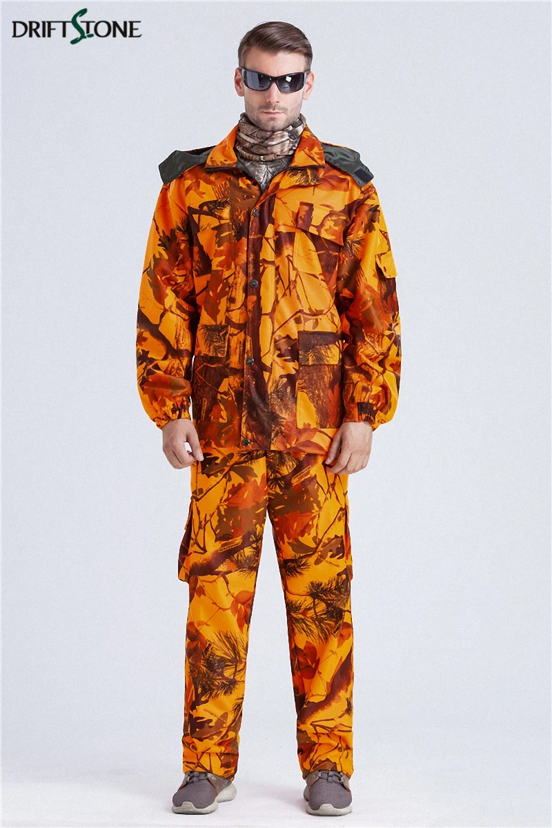 bandage Render Virkelig Orange Camo Hunting Clothes | Orange Clothing Hunting | Camouflage Suit  Hunter - Military - Aliexpress