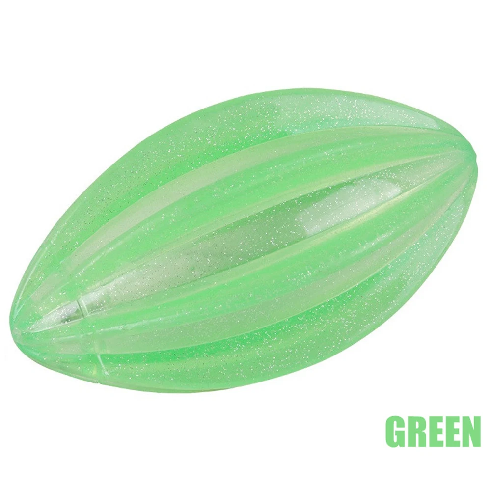 Pet Dog Puppy Toys Elasticity Ball Flashing Chew Toy Tooth Clean Train Extra-tough Popular Toy Large Small Dogs Supplies Petshop - Цвет: Зеленый
