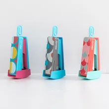 Kawaii Пластик скобы мило стационарный бумага студент Многофункциональный 20 страниц степлер машинной вязки портативный канцелярские принадлежности