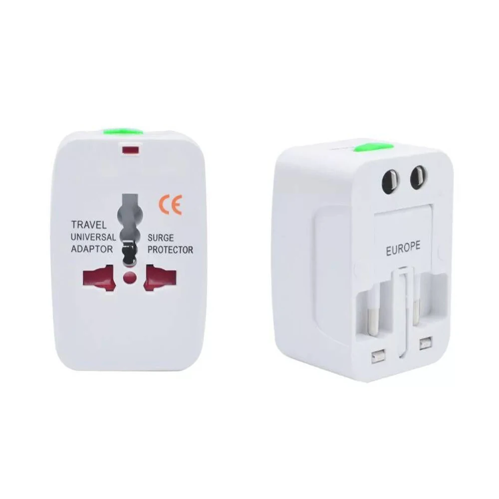 

Multi-purpose AC Power Socket Plug Universal UK US EU Change To General International Standard Travel Charger Adapter Converter