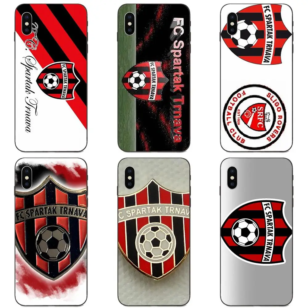 Fc Spartak Trnava Мягкий Силиконовый ТПУ Черный Защитный чехол для пары Huawei Mate Nova 5 5i 30 Lite