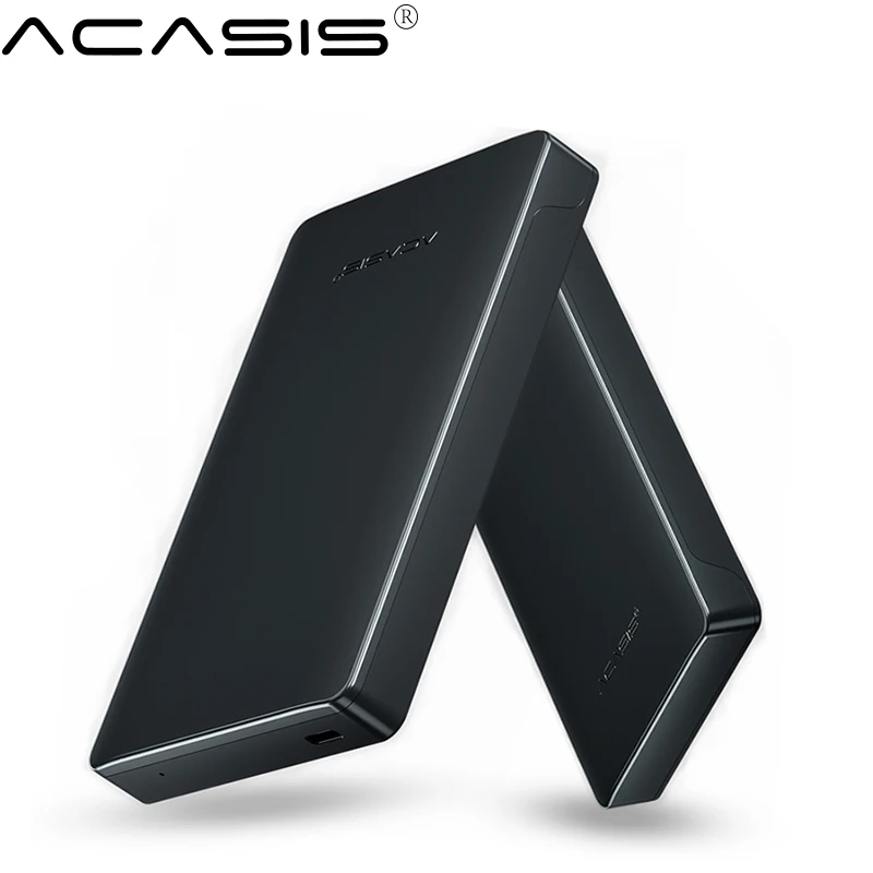Acasis HDD чехол 2,5 SATA для USB 3,0 жесткий диск Корпус для SSD диск HDD Box Тип C 3,1 чехол HD внешний HDD корпус
