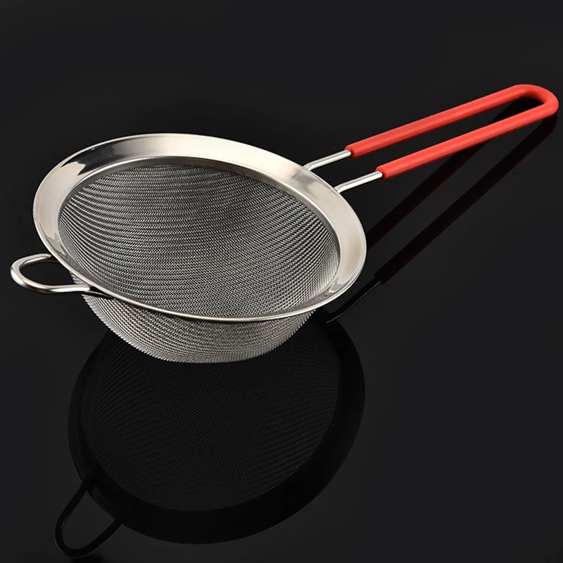 Stainless Steel Rotary Egg Beater Whisk Mixes Cream DIY Tool Sieve Universal New