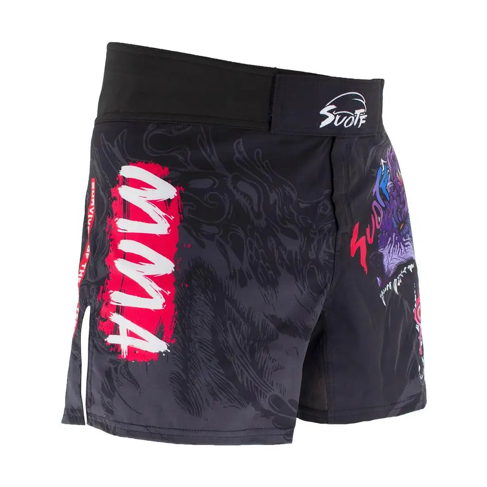 MMA Shorts Breathable Fitness Muay Thai Kickboxing Training