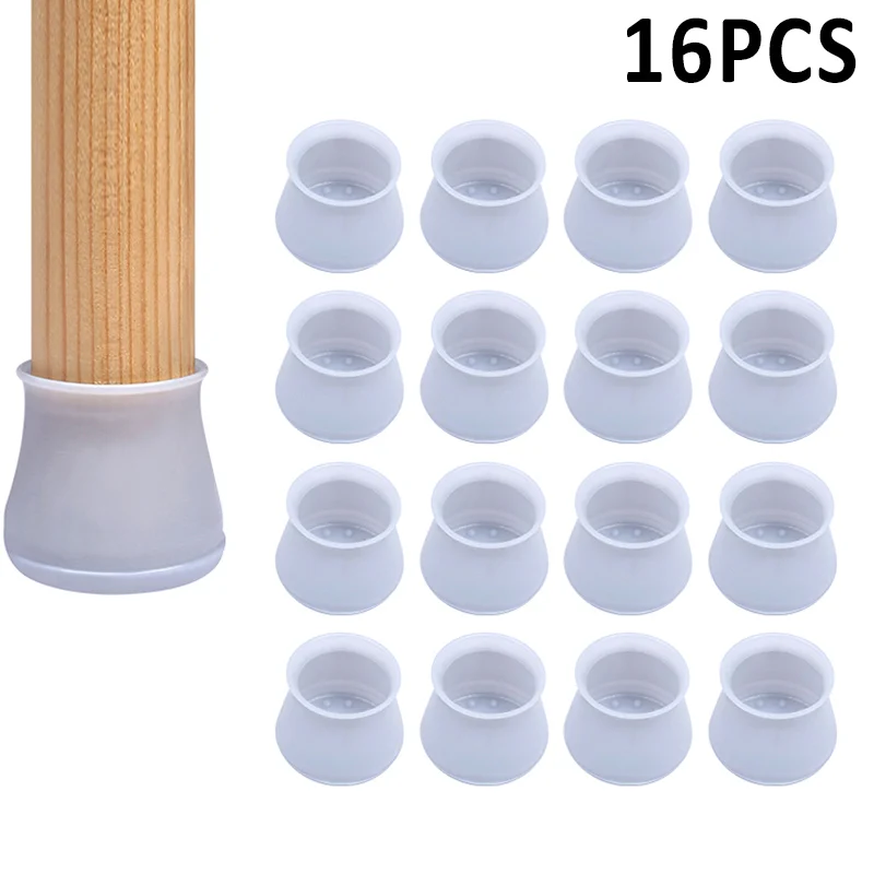 In stock Durable soft silicone nontoxic Silicon Furniture Leg Protection Cover Table Feet Pad Floor Protector for Home afbeelding