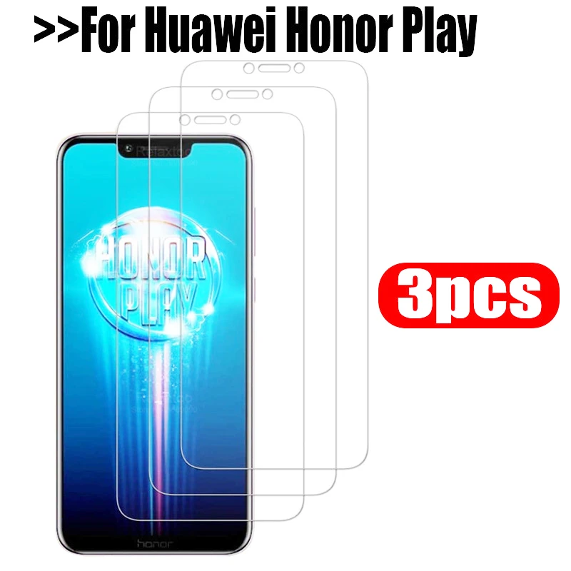 3 Danh Dự Chơi Kính Cường Lực Cho Huawei Honor Chơi 6.3 COR-L29 Tấm Bảo Vệ Màn Hình Glam Hauwey Danh Dự Chơi Bảo Vệ Satfy bộ Phim mobile tempered glass Screen Protectors