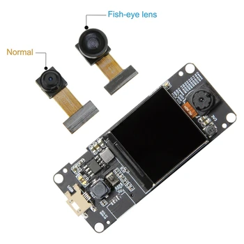 

T-Camera Plus Esp32-Dowdq6 8Mb Spram Camera Module Ov2640 1.3 Inch Display Rear Camera