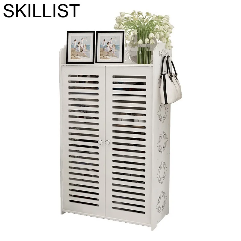 Стеллаж Rak Sepatu Meuble Rangement Closet Wood European Zapatero Organizador De Zapato Mueble органайзер для хранения