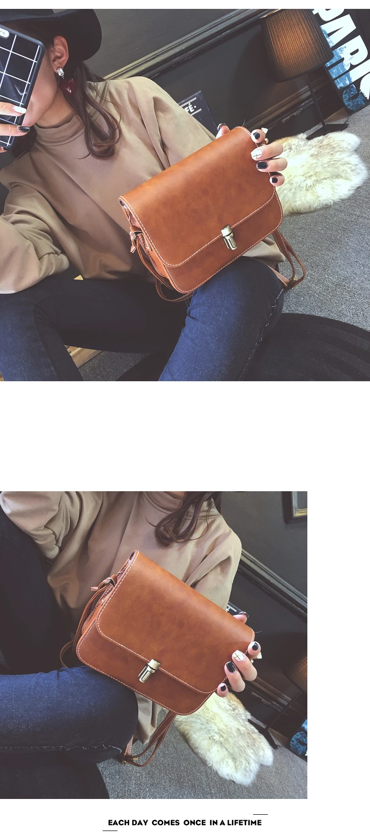 Shell Women Messenger Bags Women Crossbody Bags Satchel Small Square Leather Mini Female Shoulder Bag Mobile Phone Packet Bolsa